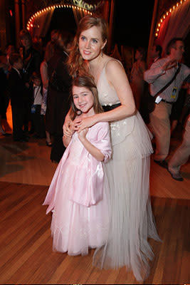 Rachel Covey and Amy Adams at the Los Angeles premiere of Walt Disney Pictures' Enchanted