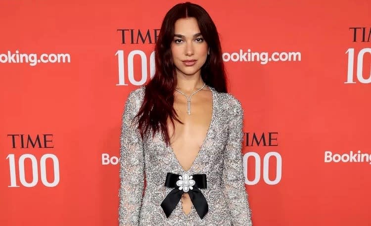  Dua Lipa at the TIME100: The World's Most Influential People gala in New York City. 