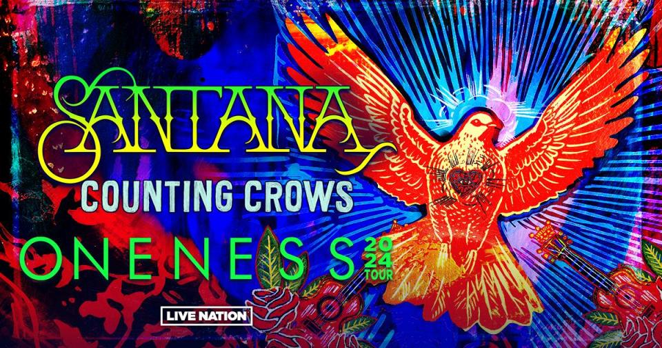 santana counting crows 2024 tour