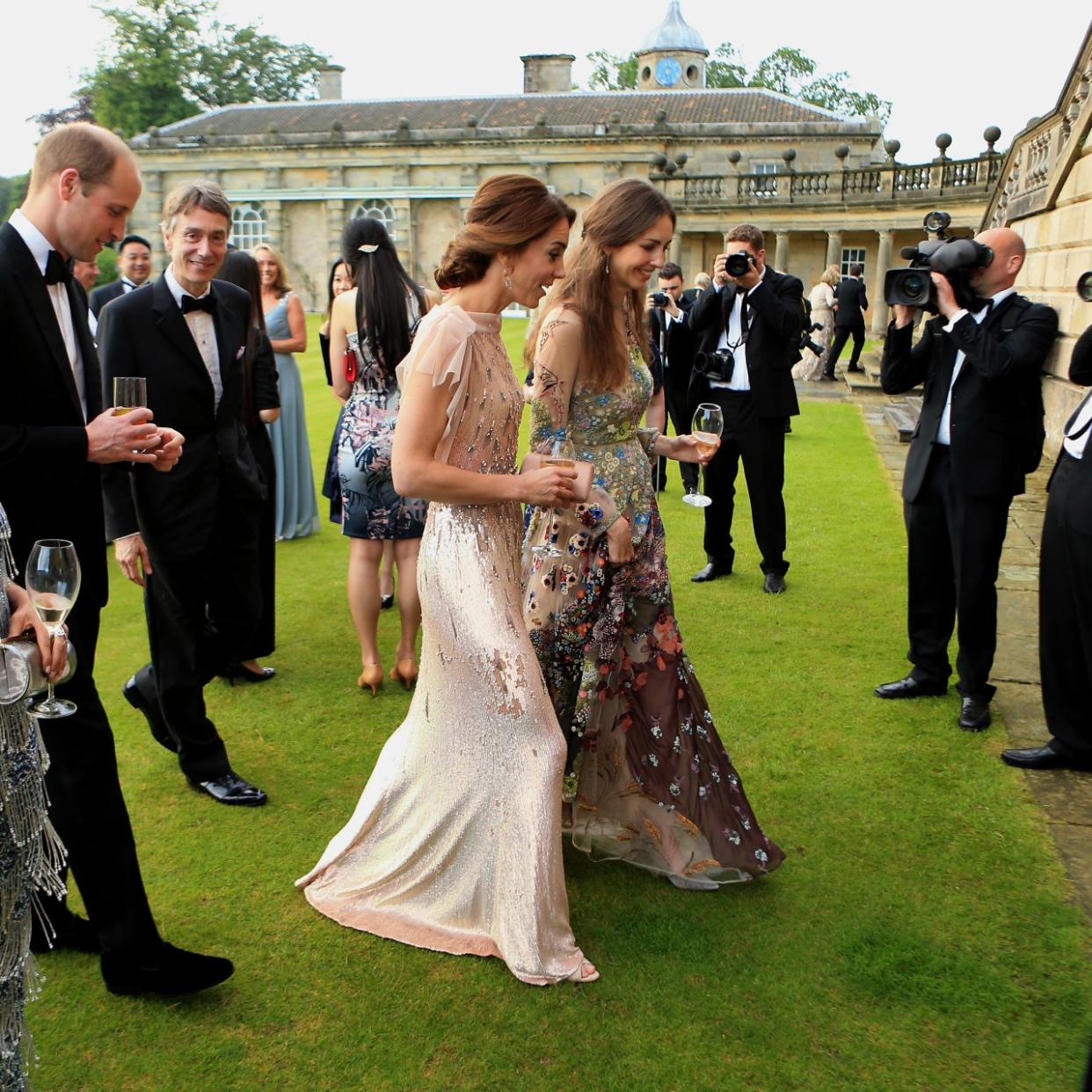  Rose Hanbury and Kate Middleton. 