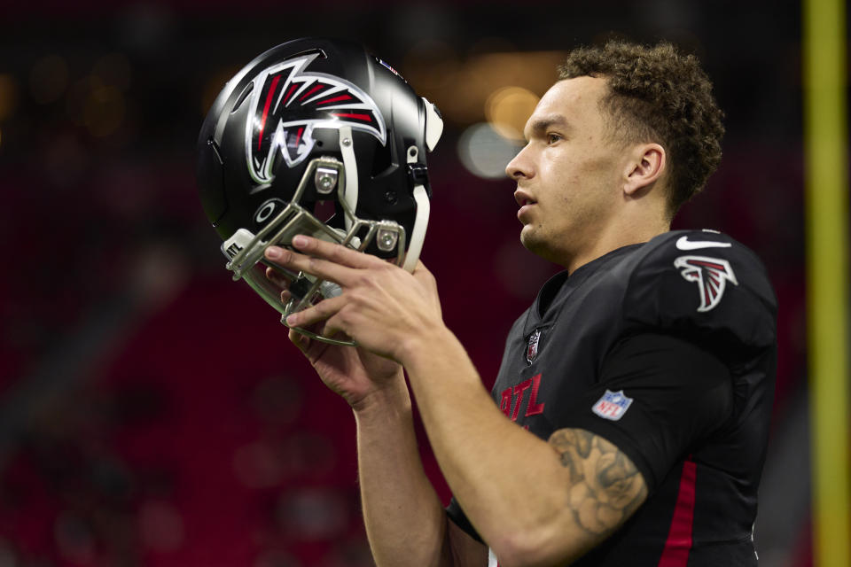 Desmond Ridder apenas jugó cuatro partidos en su temporada de novato. (Photo by Cooper Neill/Getty Images)