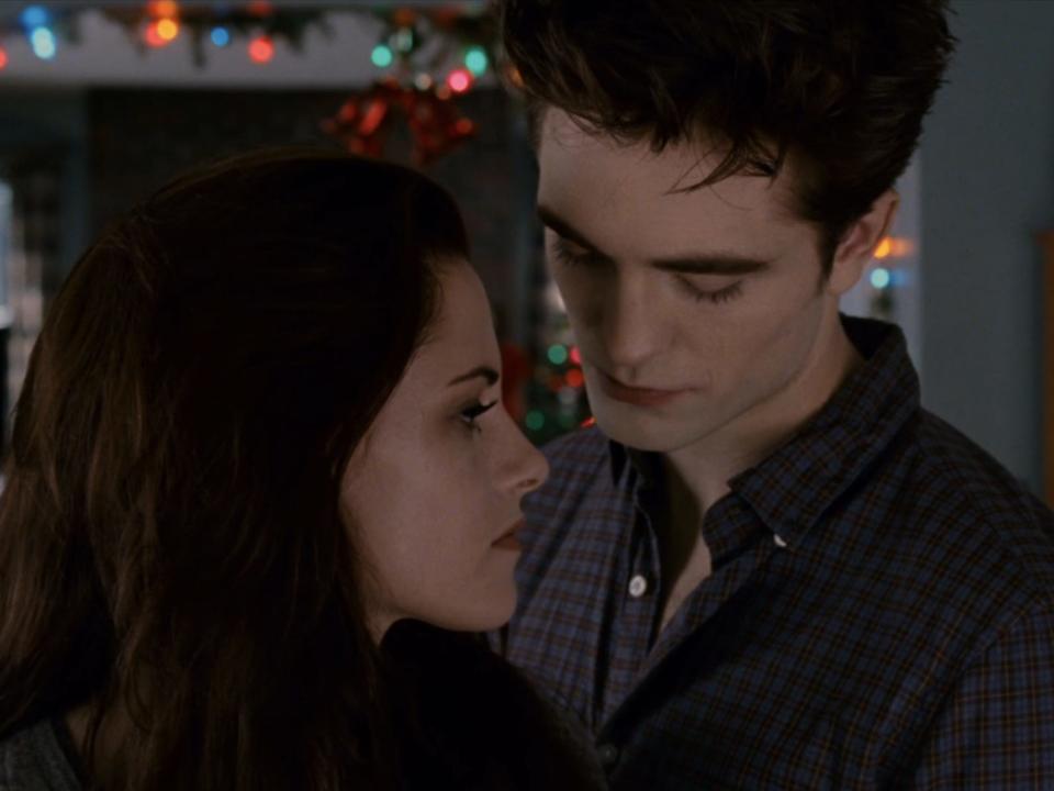 Edward and Bella in "The Twilight Saga: Breaking Dawn, Part 2"