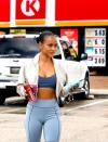 <p>Karrueche Tran fuels up on Coke Energy in New Orleans on Monday.</p>