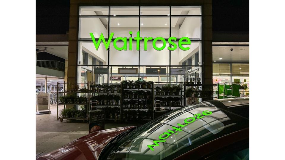 A Waitrose store