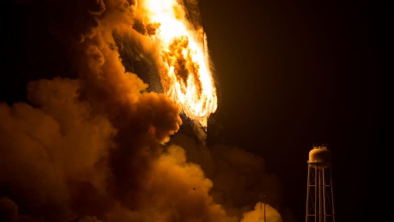 Photos: NASA releases new photos of Antares rocket explosion