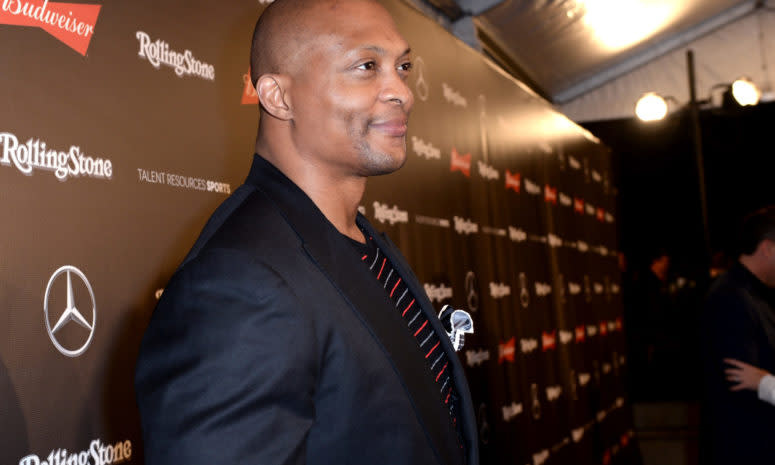 Former NFL player Eddie George at the Rolling Stone Live