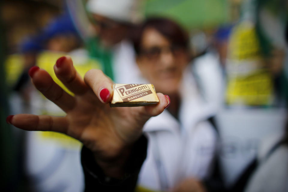 Sperlari è un’azienda italiana specializzata nella produzione di caramelle, torrone, torroncini, mostarda e dolcificanti. Fondata nel 1836 da Enea Sperlari, ha sede a Cremona. (Credits – LaPresse)