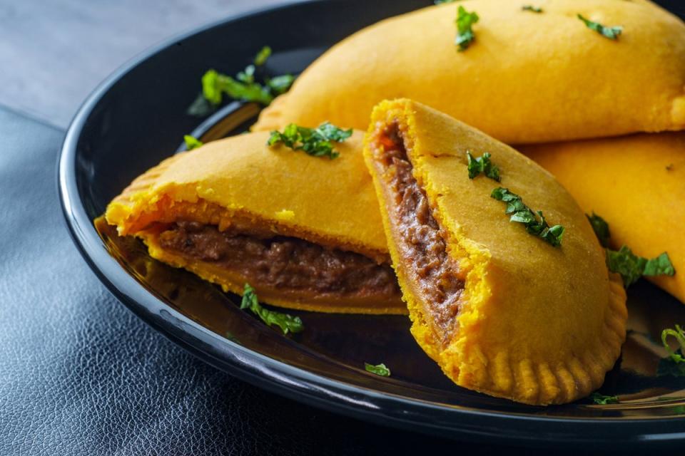 Beef patties are one of the more common street food dishes in Jamaica (Getty Images/iStockphoto)