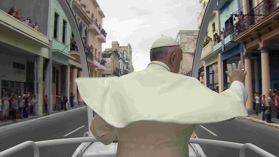 閉幕片《在旅途中：方濟各的朝聖之旅》描述教宗方濟各就任9年、遍訪世界59個民族的故事。世界民族電影節提供