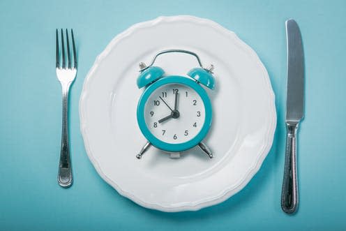 <span class="caption">The popular diet isn't quite the weight loss "miracle" people claimed it was.</span> <span class="attribution"><a class="link " href="https://www.shutterstock.com/image-photo/intermittent-fastin-concept-empty-plate-on-1036153894?src=c0pOuCYBVSWCQELMm2jzqQ-1-0" rel="nofollow noopener" target="_blank" data-ylk="slk:Oleksandra Naumenko/ Shutterstock;elm:context_link;itc:0;sec:content-canvas">Oleksandra Naumenko/ Shutterstock</a></span>