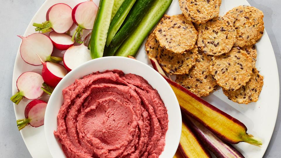 Pink Hummus