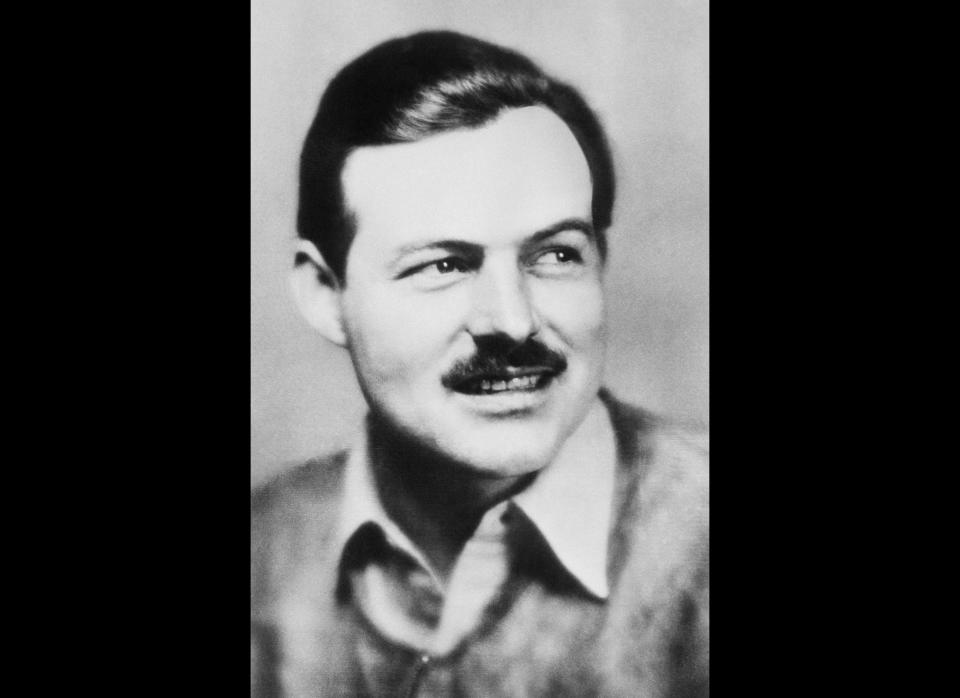 Hemingway's mustache was like his prose: straightforward, spare, and bold.