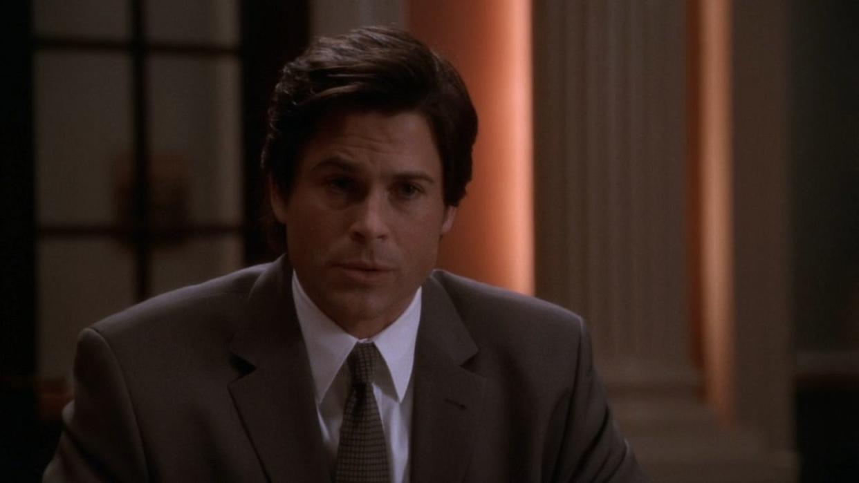  Rob Lowe in The West Wing Episode "Shibboleth". 