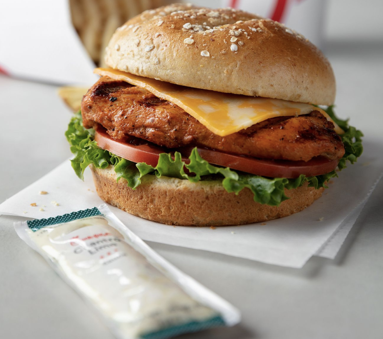 Chick-fil-A's Grilled Spicy Chicken Deluxe Sandwich (Courtesy: Chick-fil-A)
