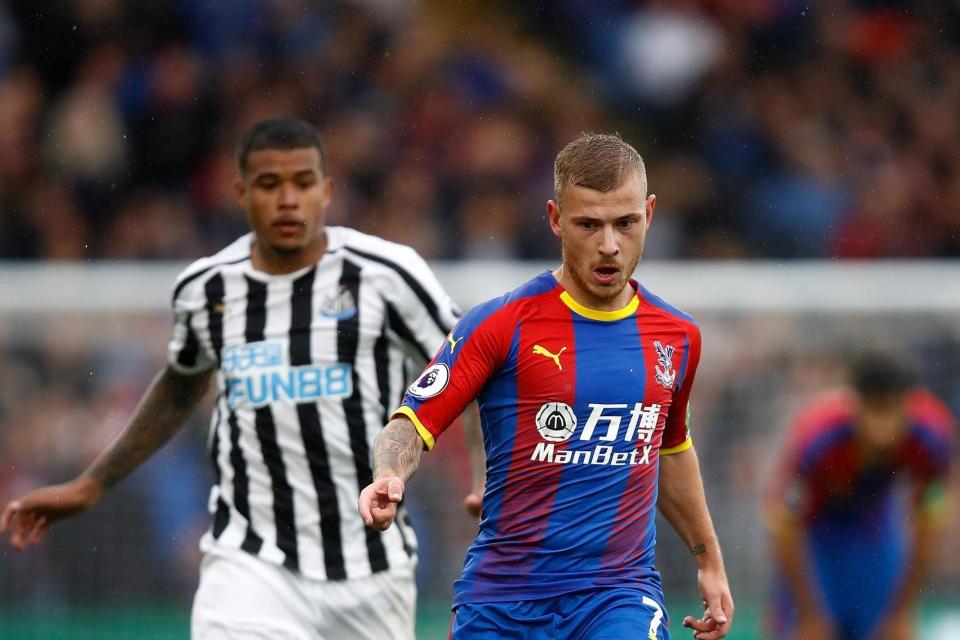 Starting role: Meyer is in line to make just his second start since joining Palace: Getty Images