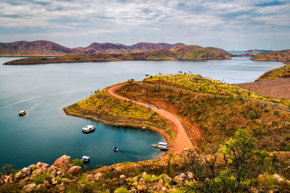 Pictured is Lake Argyle, in Western Australia