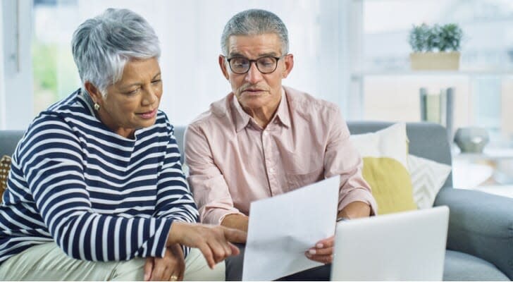 Couple planning for retirement