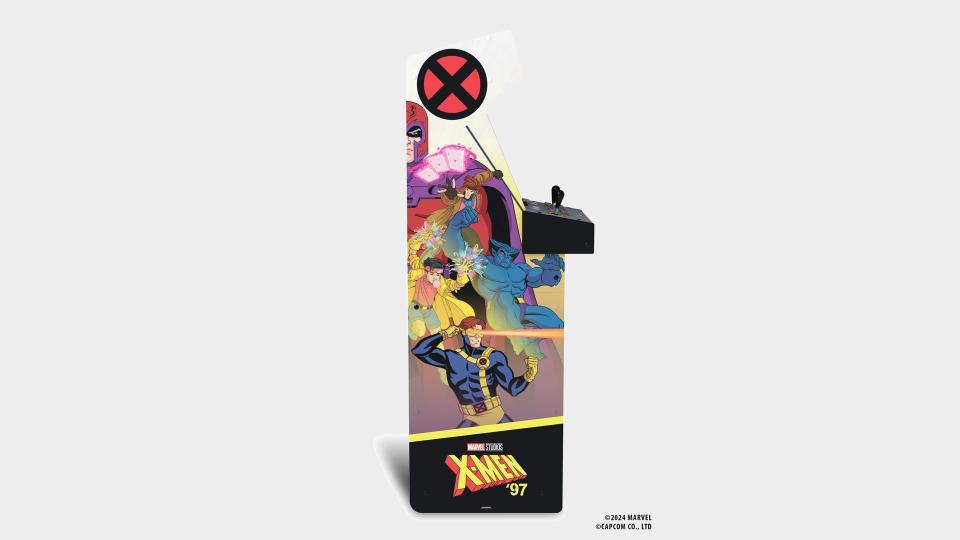 x-men arcade1up left side view