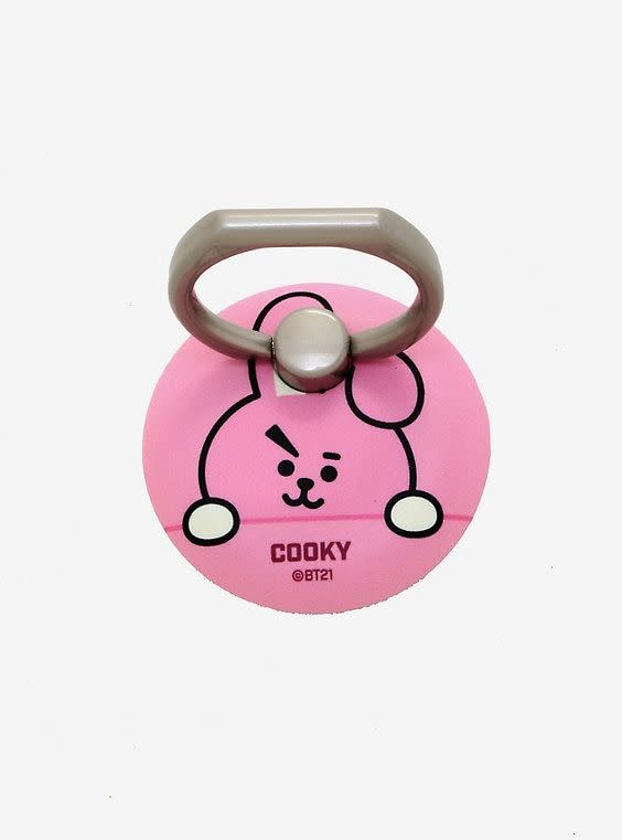 2) BT21 Cooky Ring Phone Grip & Stand