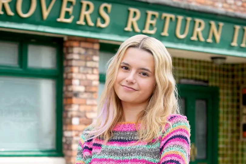 Sydney Martin is over the moon to have joined the cast of Coronation Street as Betsy Swain