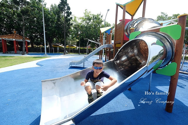 創意攀爬網 彩色溜滑梯 質感兒童遊戲場 桃園陽明社區公園 陽明運動公園