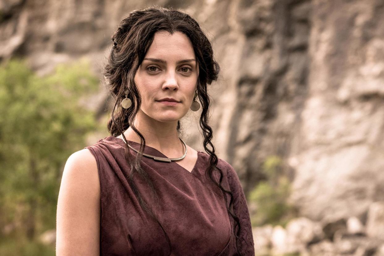 New drama: Annabel Scholey as Amena in Britannia: Sky Atlantic