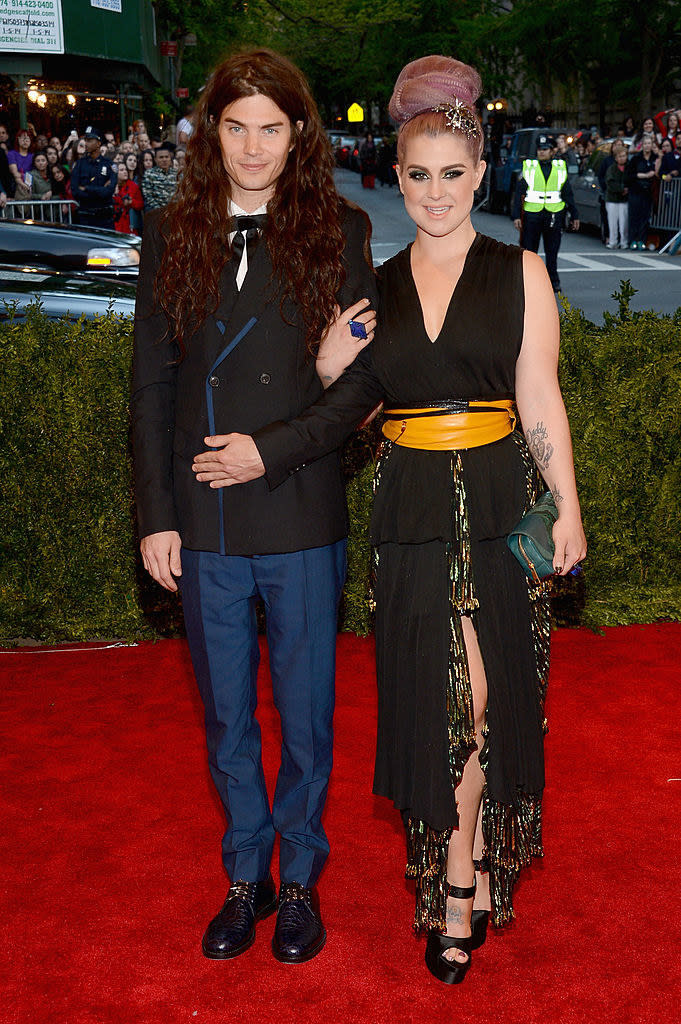 Matthew Mosshart and Kelly Osbourne