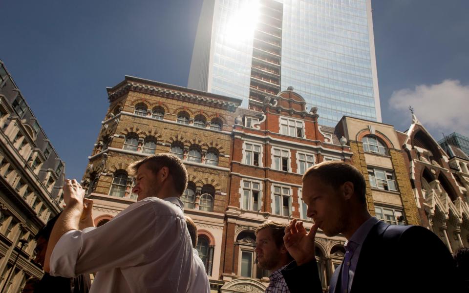 The glare from the glass at 20 Fenchurch Street melted a Jaguar - Getty