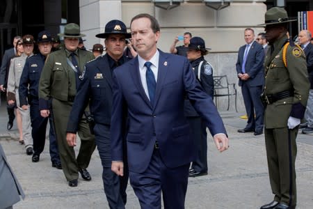 U.S. Customs and Border Protection Acting Commissioner John Sanders attends a Police Week event in Washington