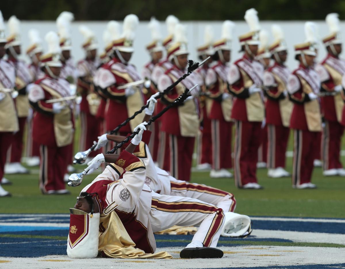 HBCU All-Star Battle of the Bands held at Mercedes Benz Stadium Saturday