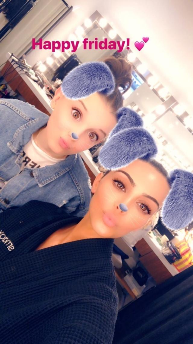 Kim Kardashian and Millie Bobby Brown Finally Met, and It Was