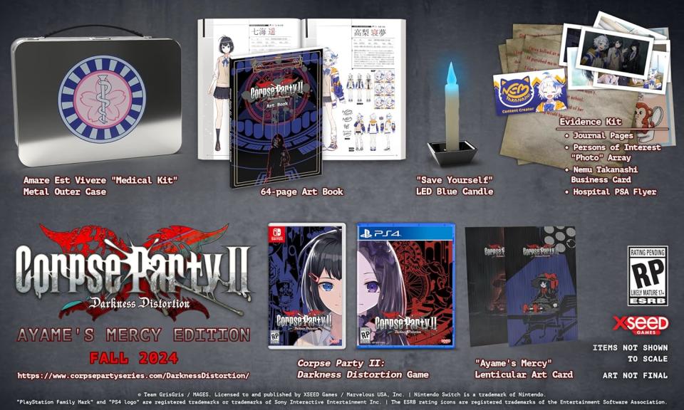 <em>Corpse Party II: Darkness Distortion</em> edición de colección