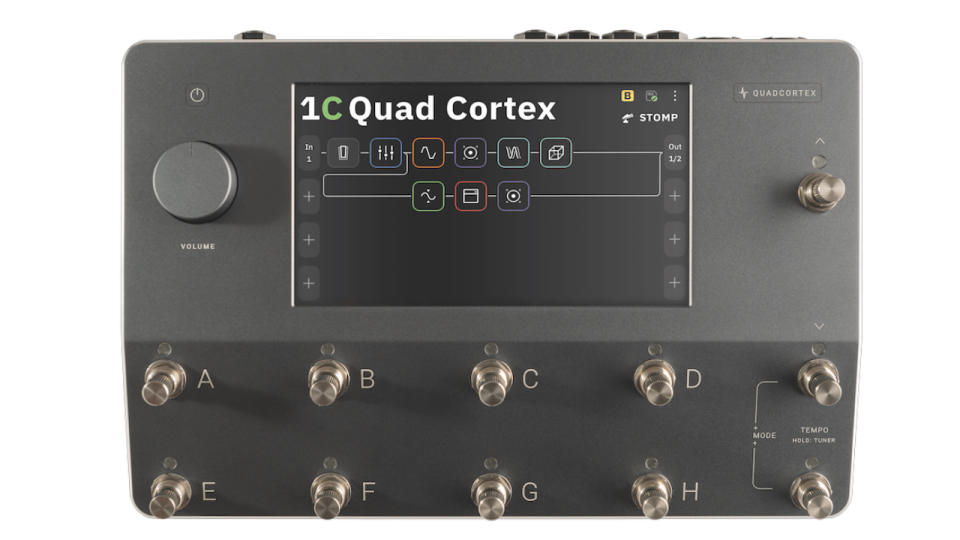 Neural DSP Quad Cortex guitar effects unit