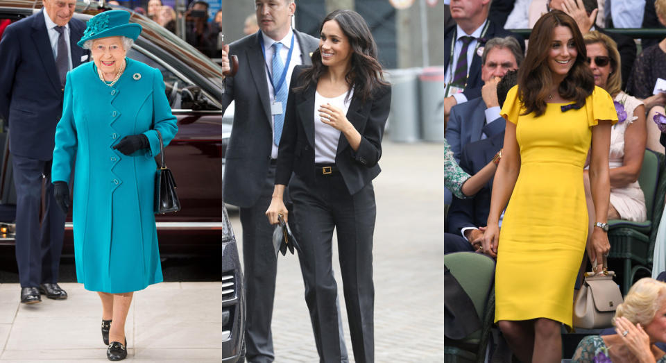 The royals made a splash on the best dressed list. [Photos: Getty]