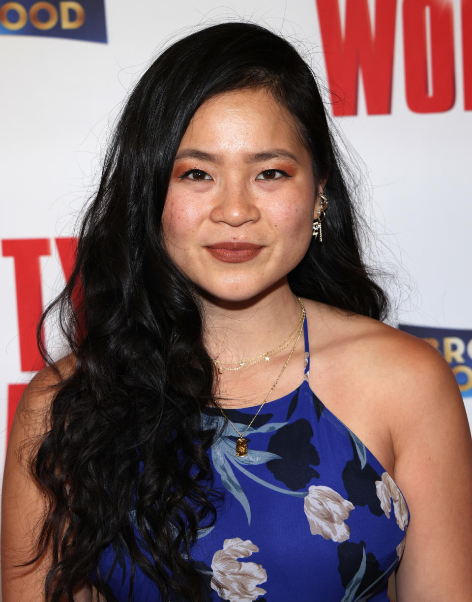 Kelly Marie Tran attends the Los Angeles opening night for "Pretty Woman The Musical" at the Dolby Theatre