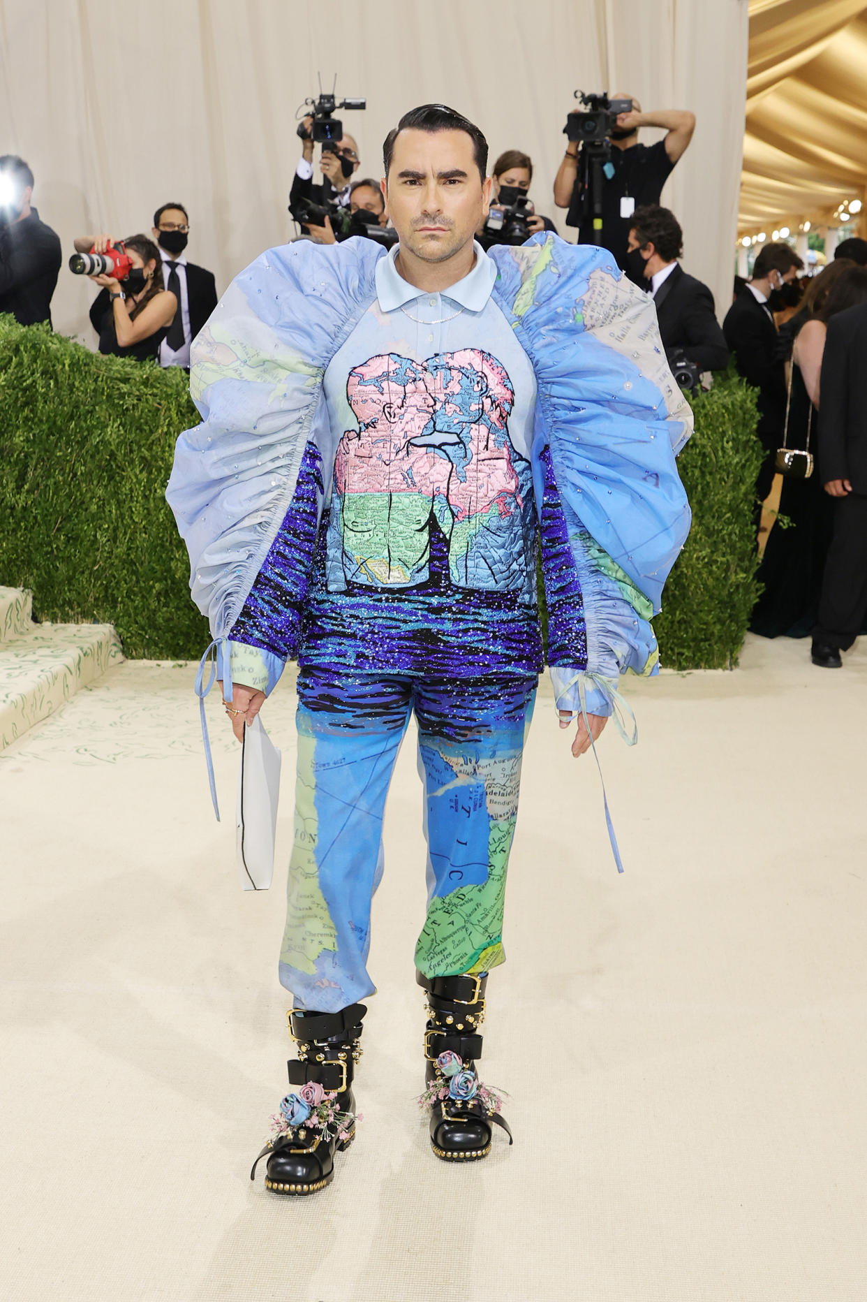 The 2021 Met Gala Celebrating In America: A Lexicon Of Fashion - Arrivals (Mike Coppola / Getty Images)