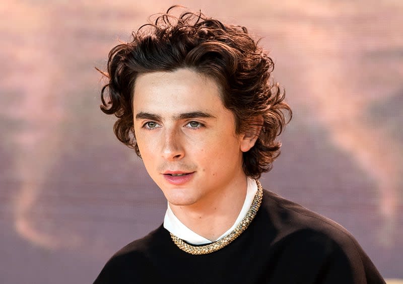 Timothée Chalamet Cartier collar