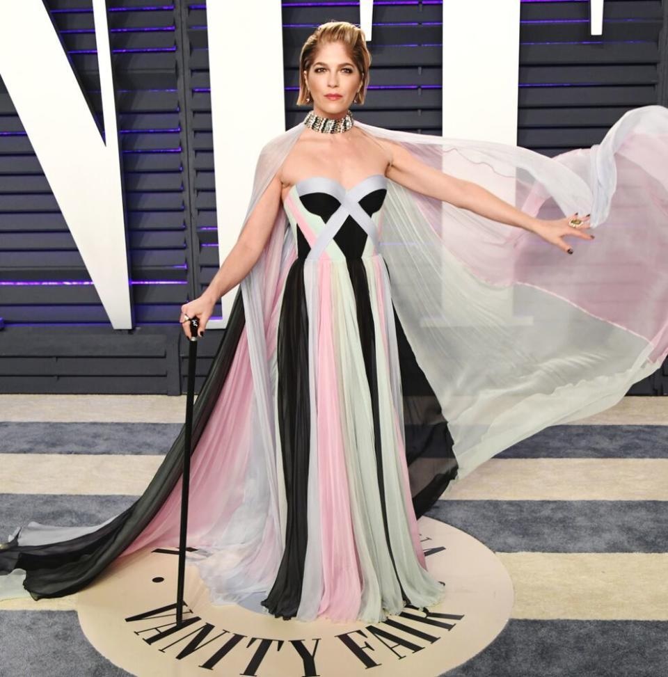 Selma Blair at the 2019 Vanity Fair Oscars Party | Jon Kopaloff/WireImage