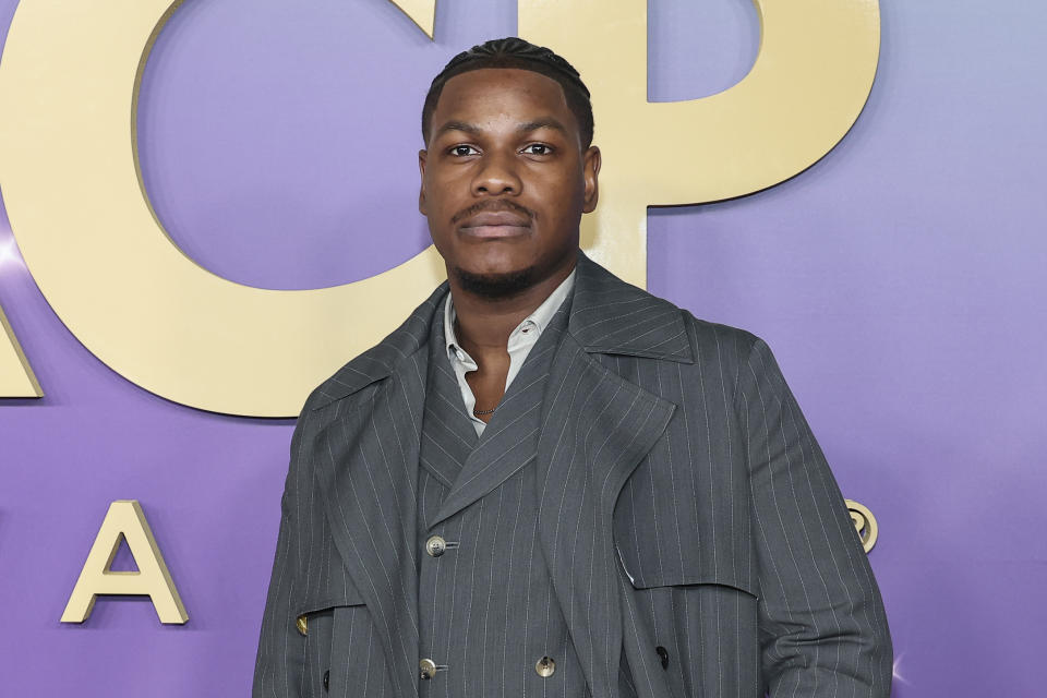 John Boyega at the 55th NAACP Image Awards held at The Shrine Auditorium in Los Angeles, California