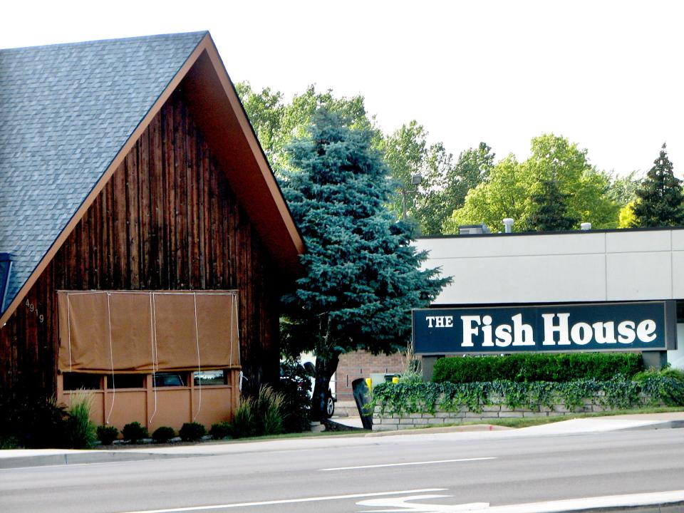 An exterior view of the Fish House restaurant at 4919 N. University St. in Peoria.