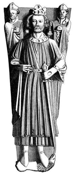 <span class="caption">King John in effigy.</span> <span class="attribution"><a class="link " href="https://en.wikipedia.org/wiki/File:Jan_tomb.jpg" rel="nofollow noopener" target="_blank" data-ylk="slk:Wikimedia Commons;elm:context_link;itc:0;sec:content-canvas">Wikimedia Commons</a></span>