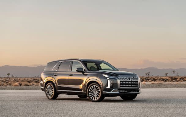 PHOTO: The 2020 model year Palisade SUV was the first Hyundai vehicle to offer the Ultrasonic sensor technology. (Hyundai)