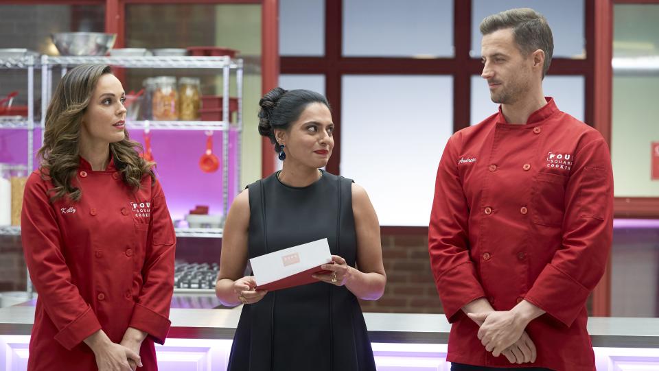 Erin Cahill, Maneet Chauhan, Brendan Penny,  The Secret Ingredient, 2020