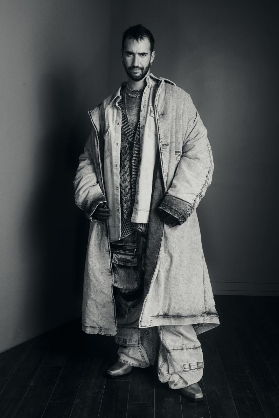 Jordan Firstman photographed at the Los Angeles Times Studio at the Sundance Film Festival.