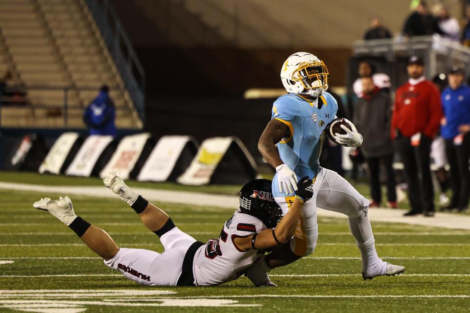 Kent State running back Marquez Cooper rushed for over 1,200 yards as a sophomore last season.