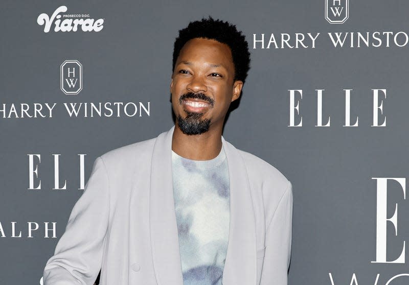 Corey Hawkins attends ELLE’s Women In Hollywood Celebration at Nya Studios on December 05, 2023 in Los Angeles, California.