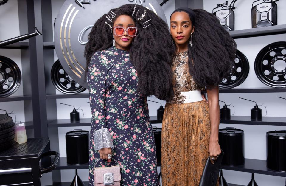 Cipriana Quann and TK Wonder Attend The Cartier Precious Garage Party, NYFW