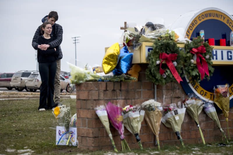 The Michigan Supreme Court on Tuesday declined to hear an appeal by the parents of Oxford high school shooter Ethan Crumbley challenging a case charging them with manslaughter. File Photo by Nic Antaya/EPA-EFE