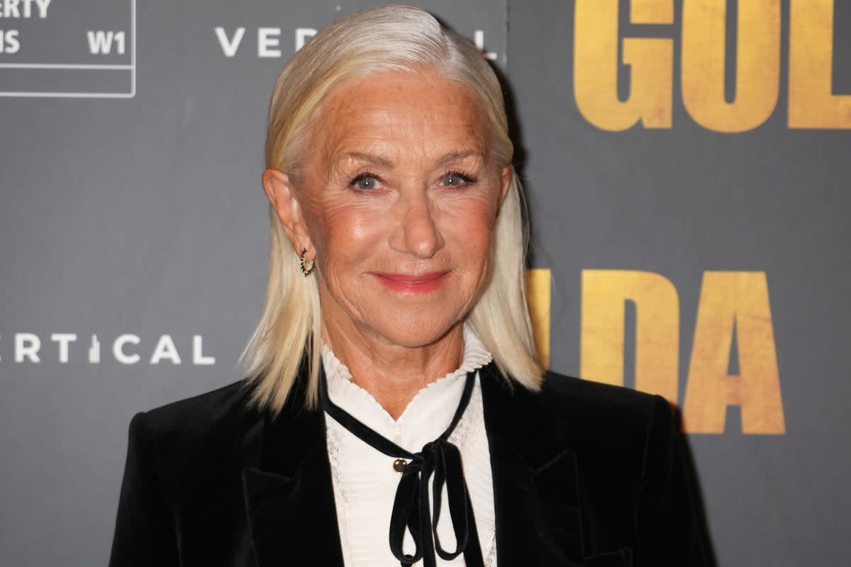 Dame Helen Mirren conceded that comments made by Sir Michael Parkinson about her figure hindering her career were ‘right’  (PA Wire)