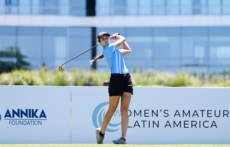 María Cabanillas, la juvenil de Chapelco Golf Club que sigue de cerca a la puntera Swayne